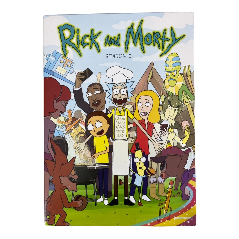 RICK AND MORTY season 2 DVD